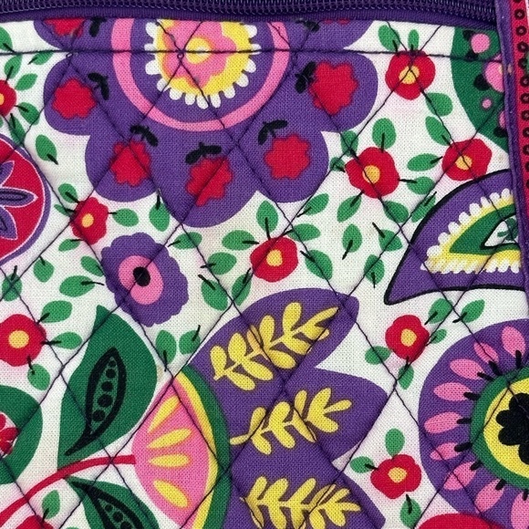 Vera Bradley Viva La Vera Crossbody Shoulder Bag Purse Floral Bohemian Hipster - Picture 4 of 14